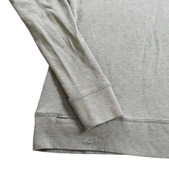 Horny Toad Men's Quarter Zip Pullover Sweater Size M Business Casual Office Work - Picture 3 of 6